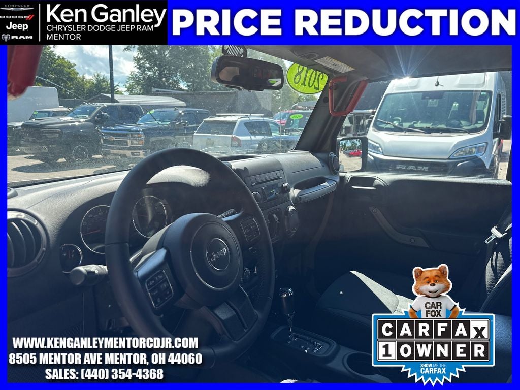 2018 Jeep Wrangler JK Unlimited Sport S 4x4