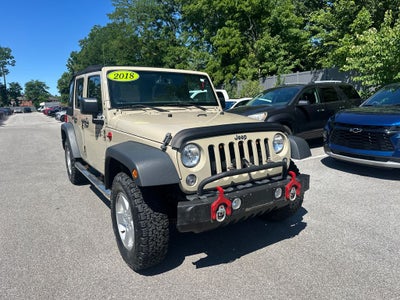 2018 Jeep Wrangler JK Unlimited Sport S 4x4
