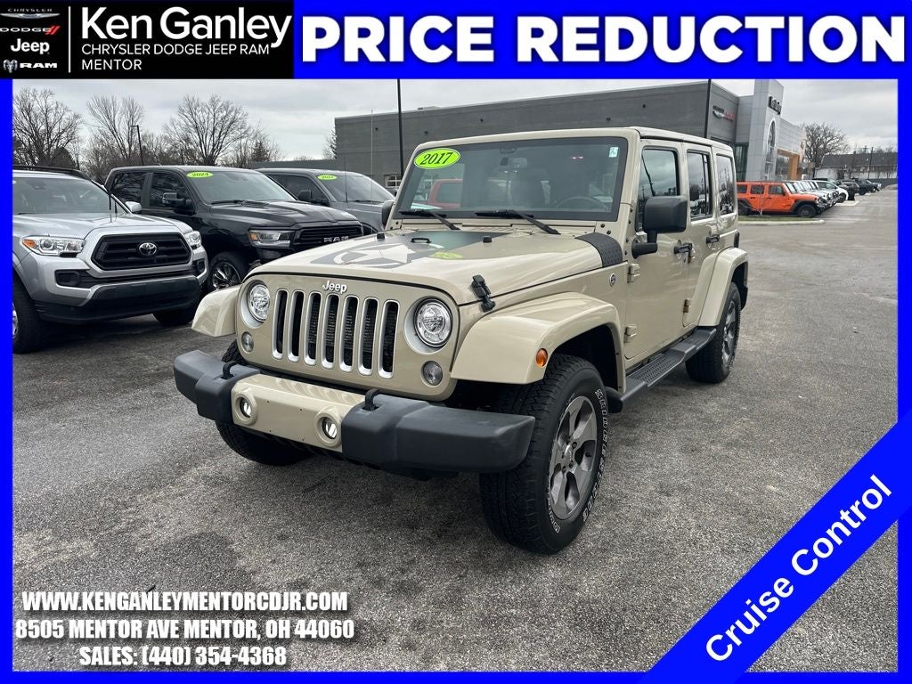2017 Jeep Wrangler Unlimited Sahara 4x4
