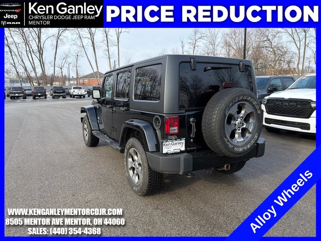 2017 Jeep Wrangler Unlimited Sahara 4x4