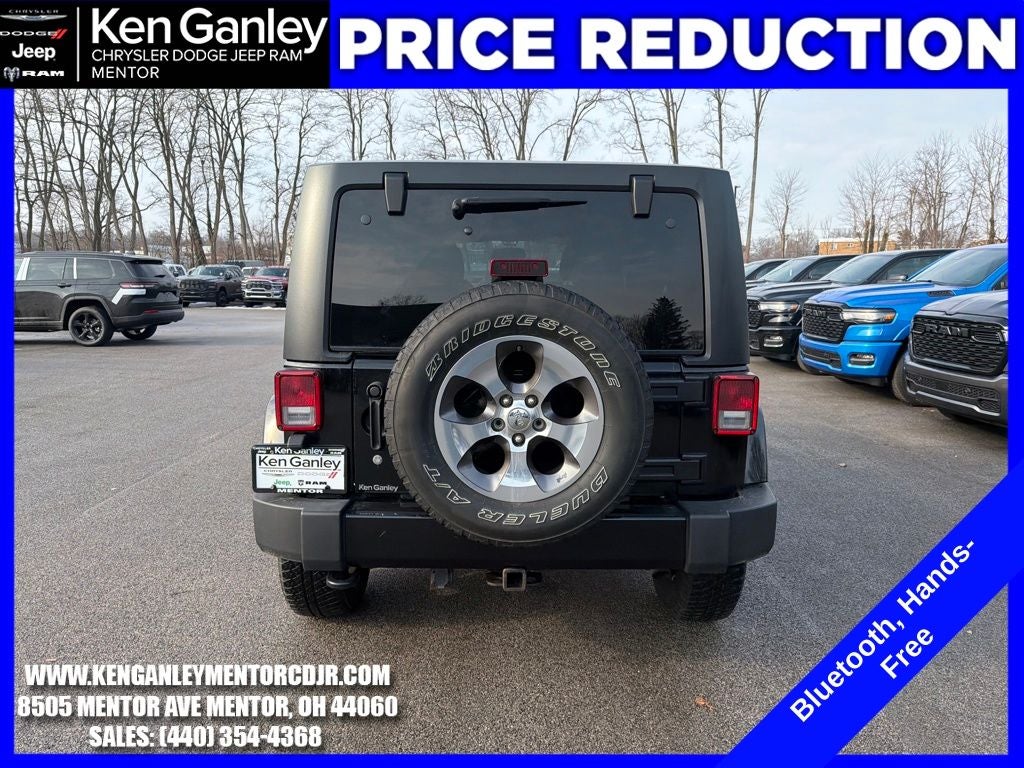 2017 Jeep Wrangler Unlimited Sahara 4x4