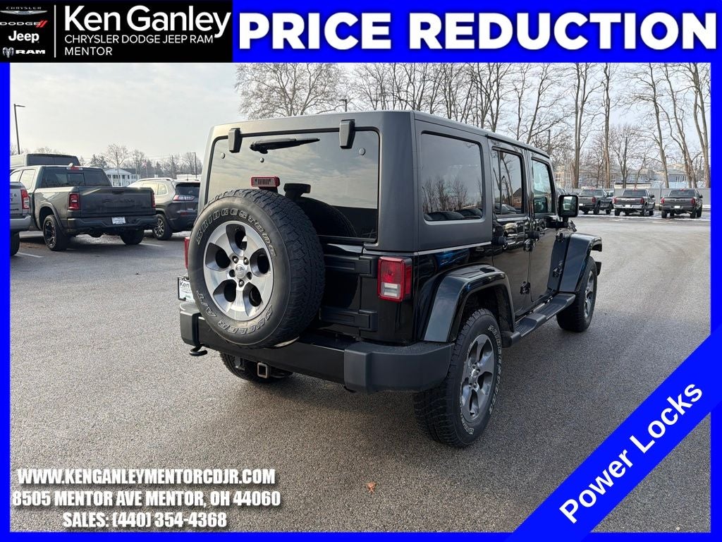 2017 Jeep Wrangler Unlimited Sahara 4x4