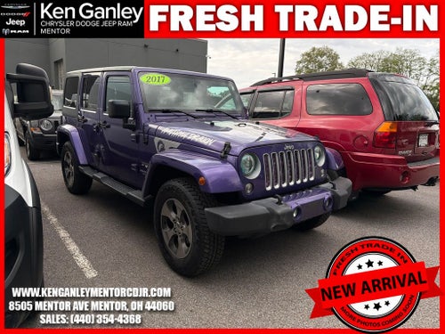 2017 Jeep Wrangler Unlimited Sahara 4x4