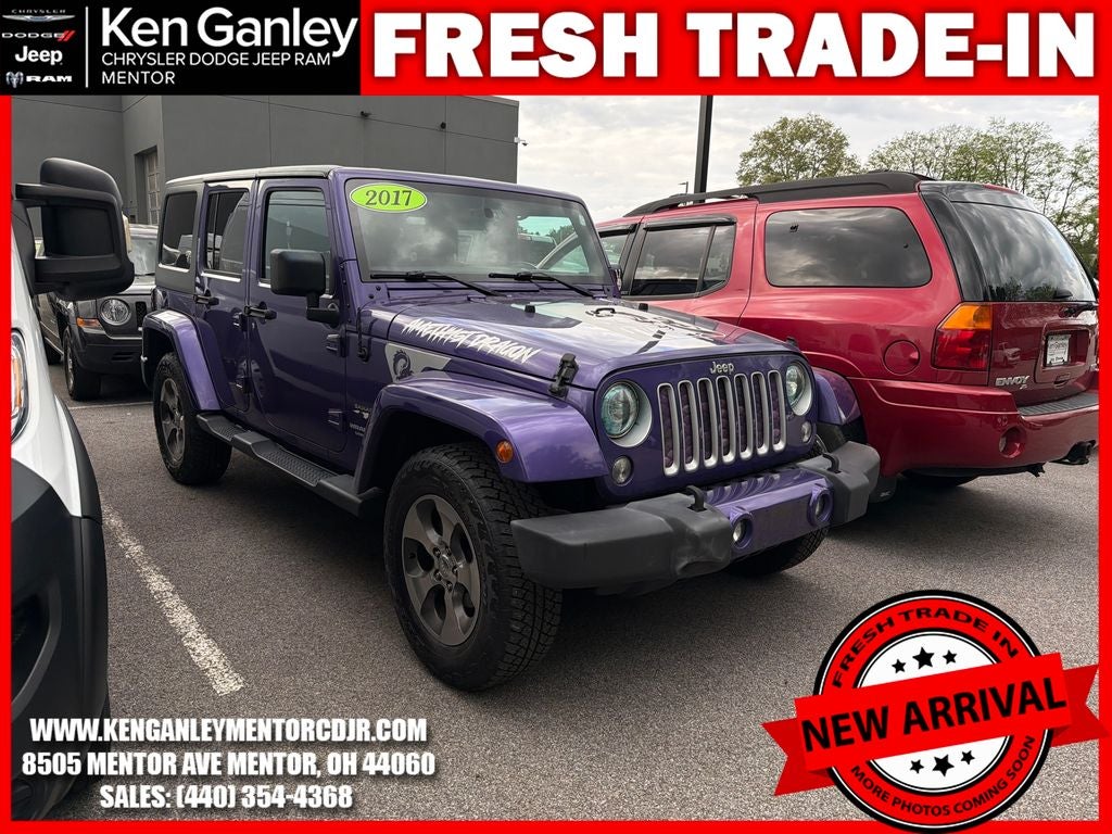 2017 Jeep Wrangler Unlimited Sahara 4x4