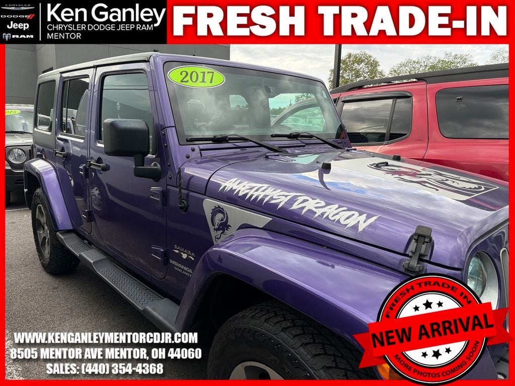 2017 Jeep Wrangler Unlimited Sahara 4x4