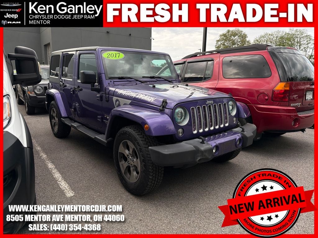 2017 Jeep Wrangler Unlimited Sahara 4x4