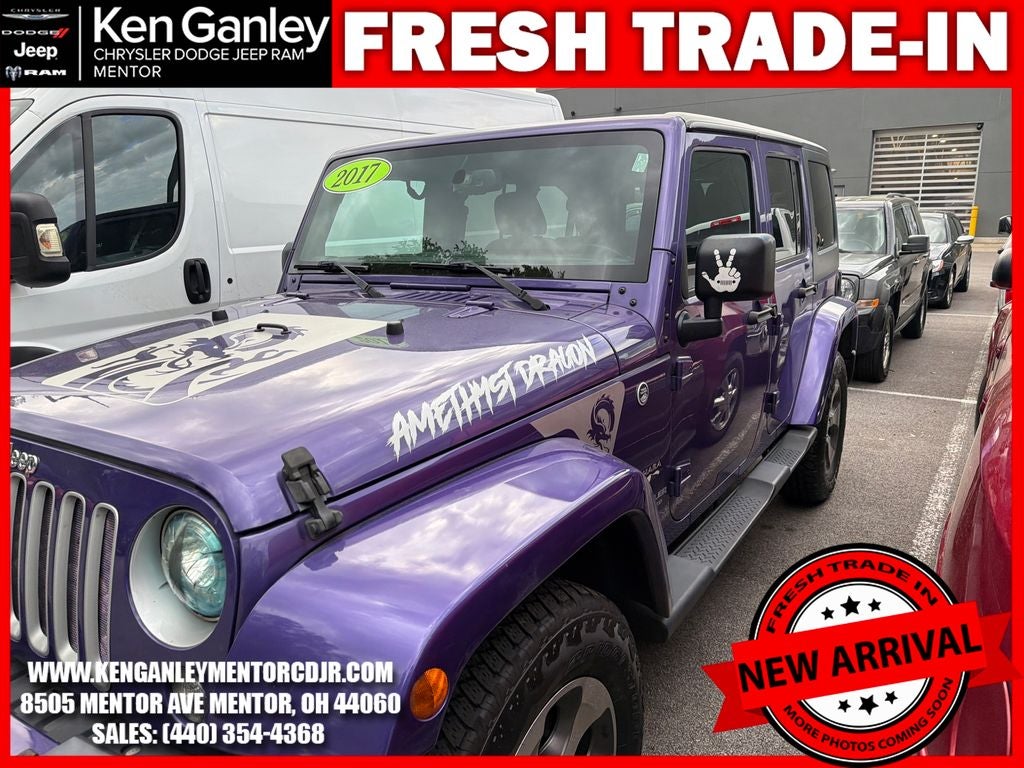 2017 Jeep Wrangler Unlimited Sahara 4x4