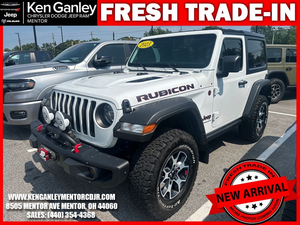 2023 Jeep Wrangler 2-Door Rubicon 4x4