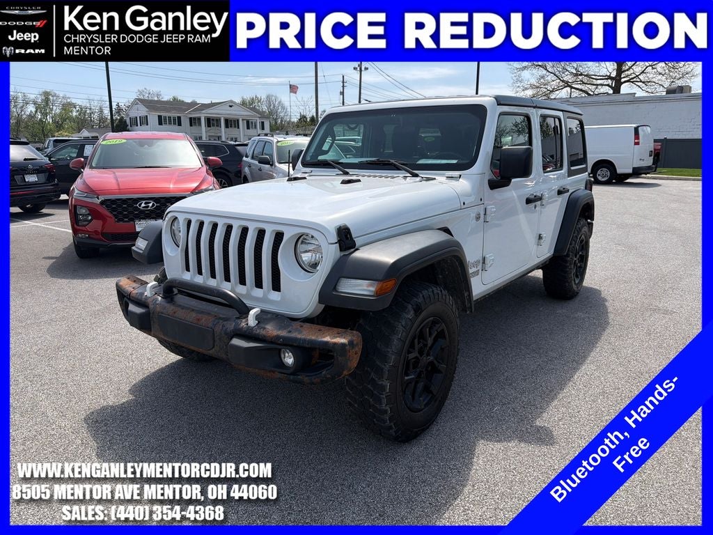 2018 Jeep Wrangler Unlimited Sport S 4x4