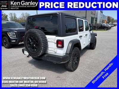 2018 Jeep Wrangler Unlimited Sport S 4x4