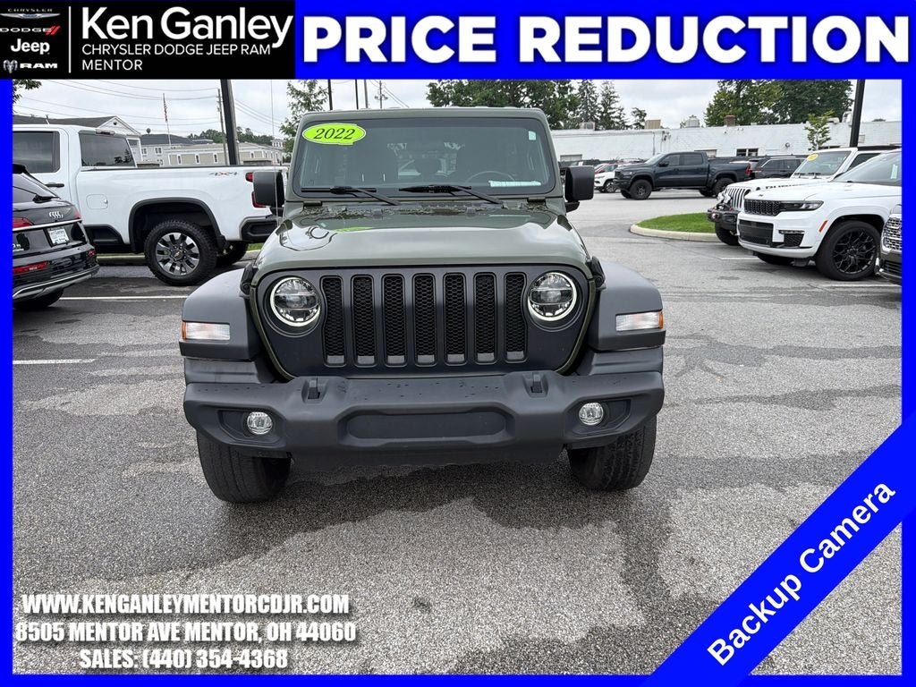 2022 Jeep Wrangler Unlimited Sport S
