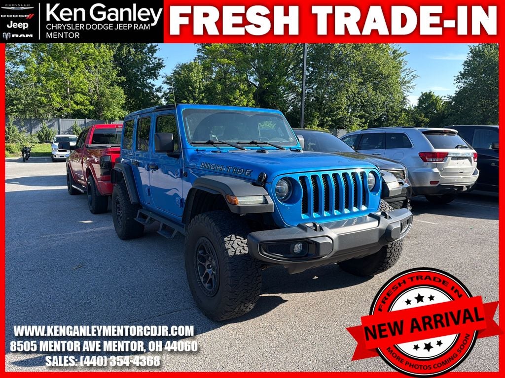 2022 Jeep Wrangler Unlimited High Tide 4x4