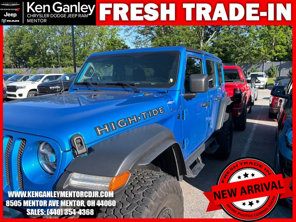 2022 Jeep Wrangler Unlimited High Tide 4x4