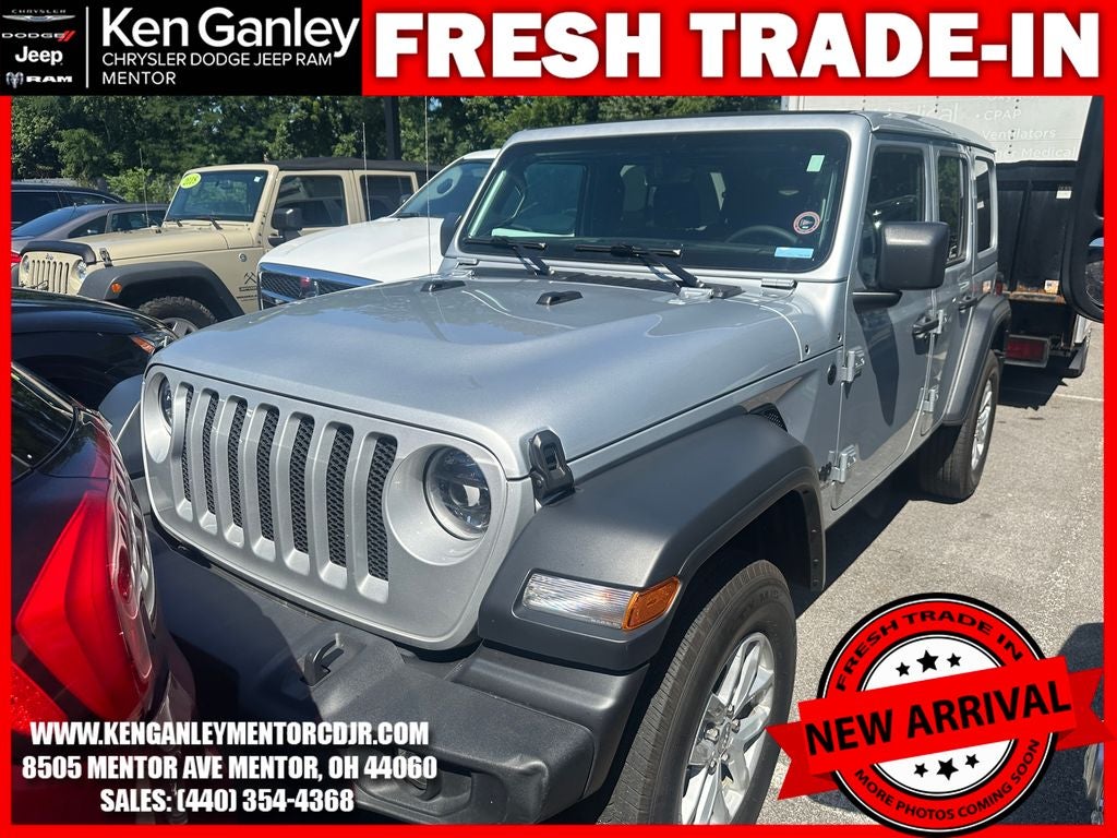 2023 Jeep Wrangler 4-Door Sport S 4x4