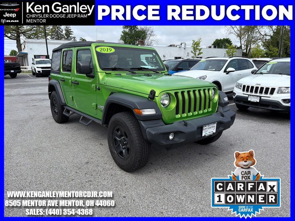 2019 Jeep Wrangler Unlimited Sport 4x4