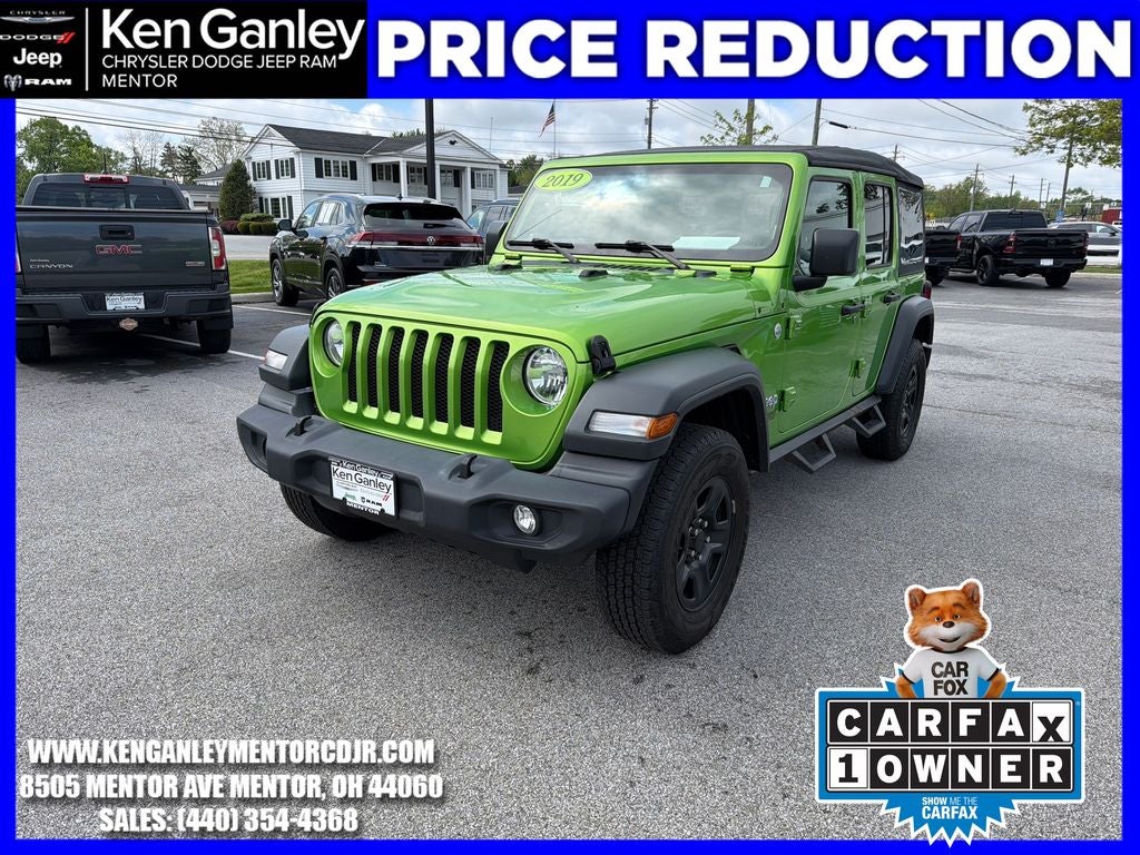 2019 Jeep Wrangler Unlimited Sport 4x4