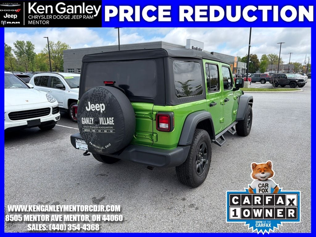 2019 Jeep Wrangler Unlimited Sport 4x4