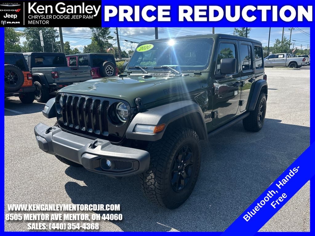 2020 Jeep Wrangler Unlimited Willys 4x4