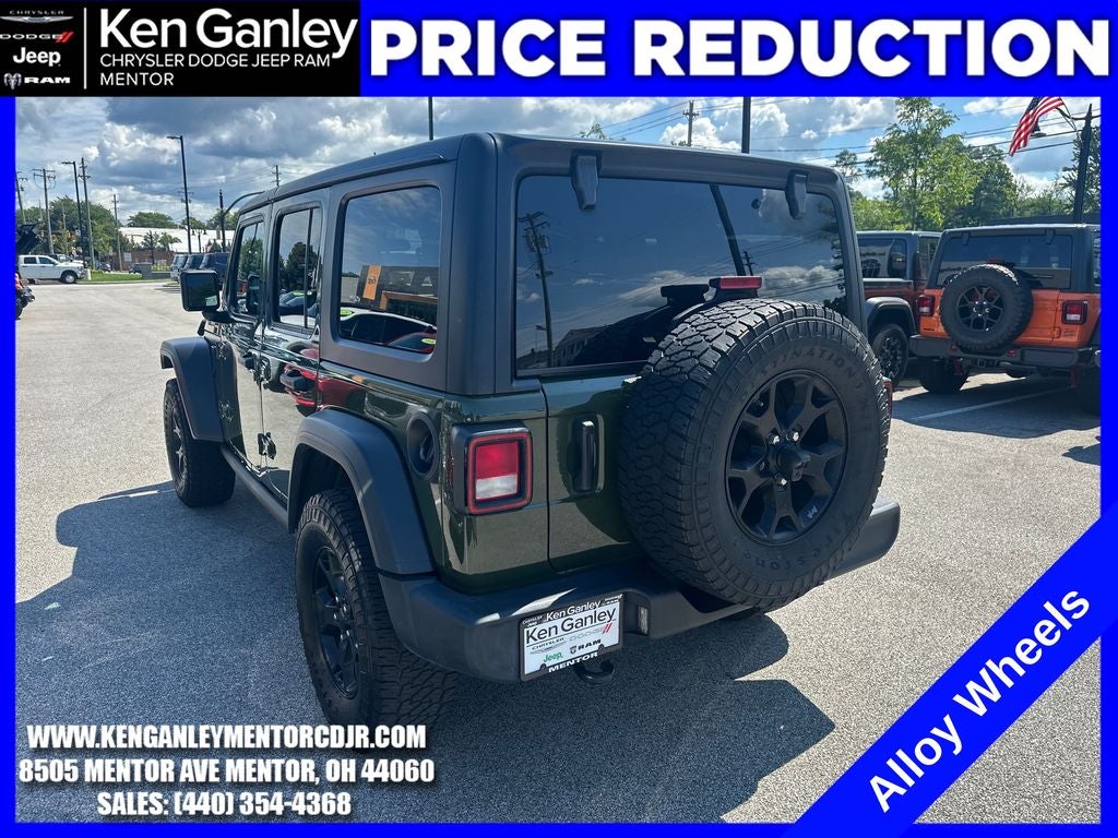 2020 Jeep Wrangler Unlimited Willys 4x4