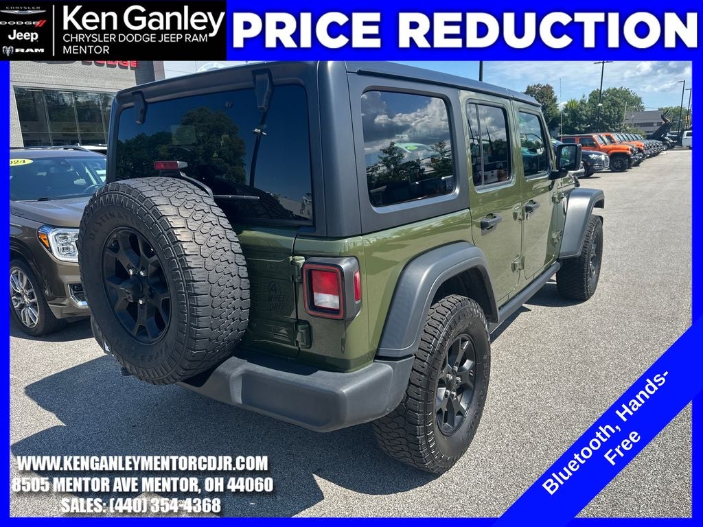 2020 Jeep Wrangler Unlimited Willys 4x4