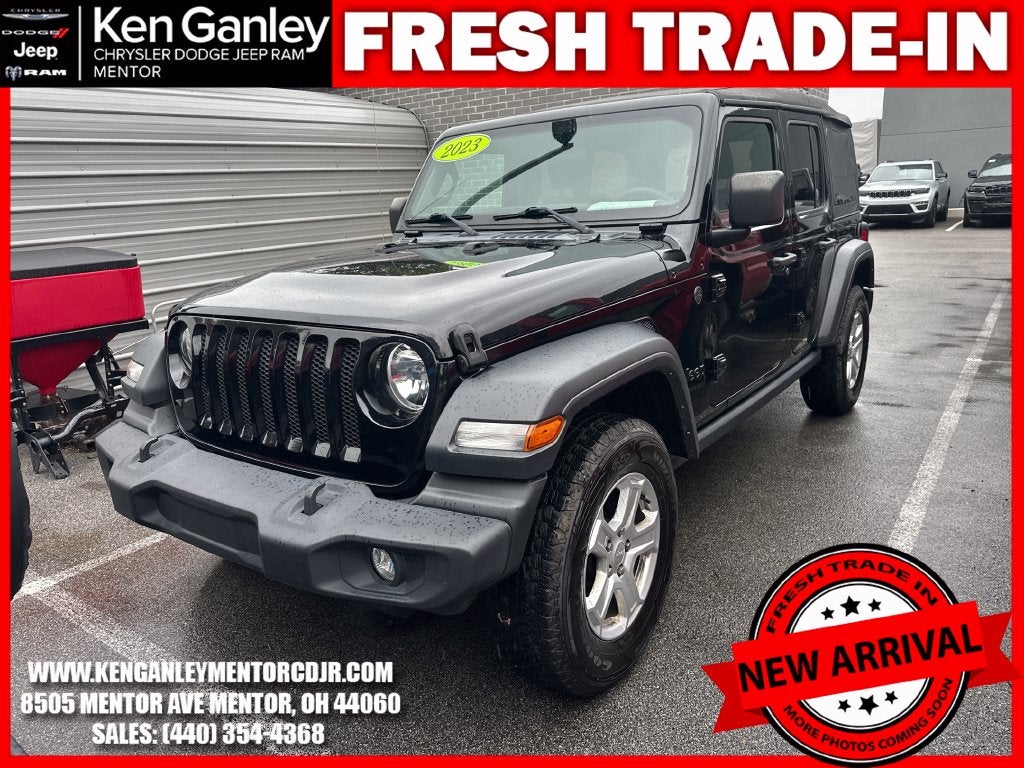 2023 Jeep Wrangler 4-Door Sport S 4x4