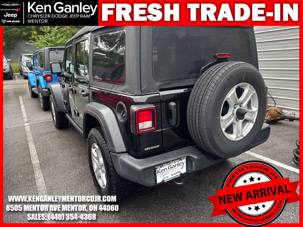 2023 Jeep Wrangler 4-Door Sport S 4x4
