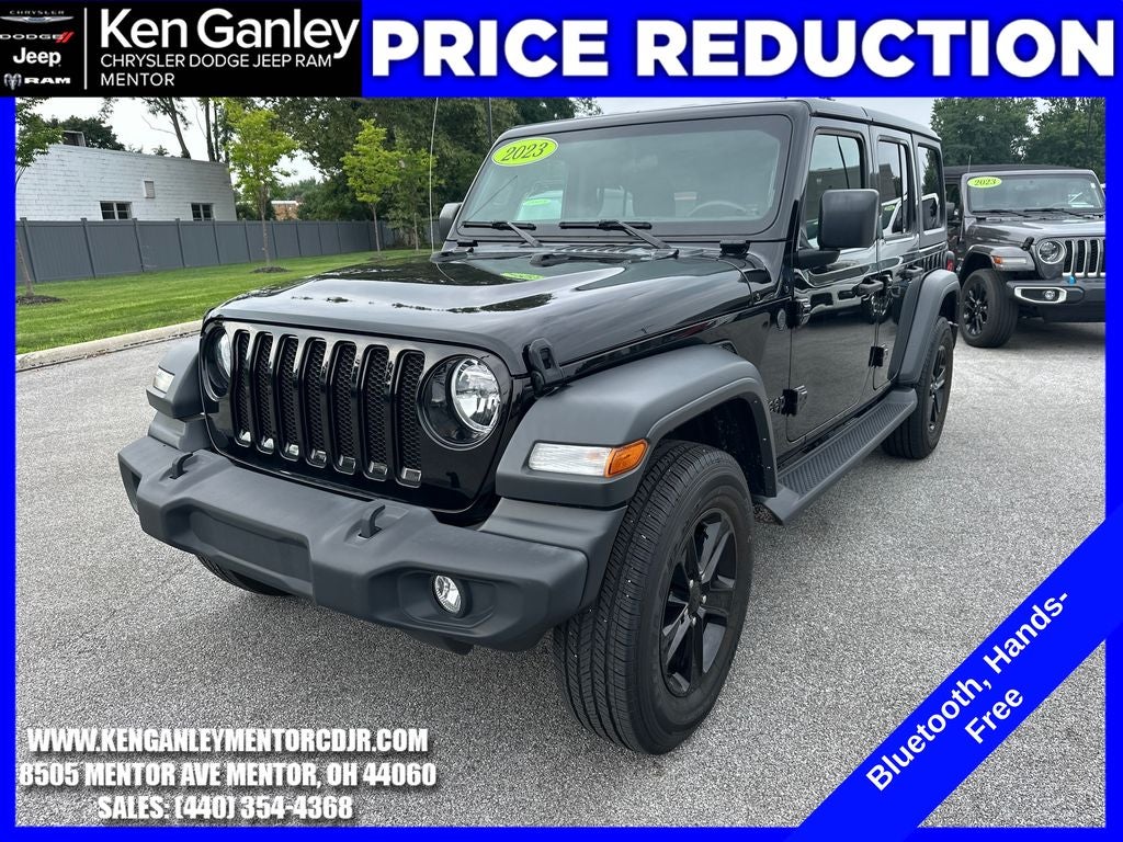 2023 Jeep Wrangler 4-Door Sport Altitude 4x4