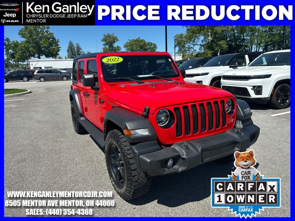 2022 Jeep Wrangler Unlimited Sport Altitude 4x4