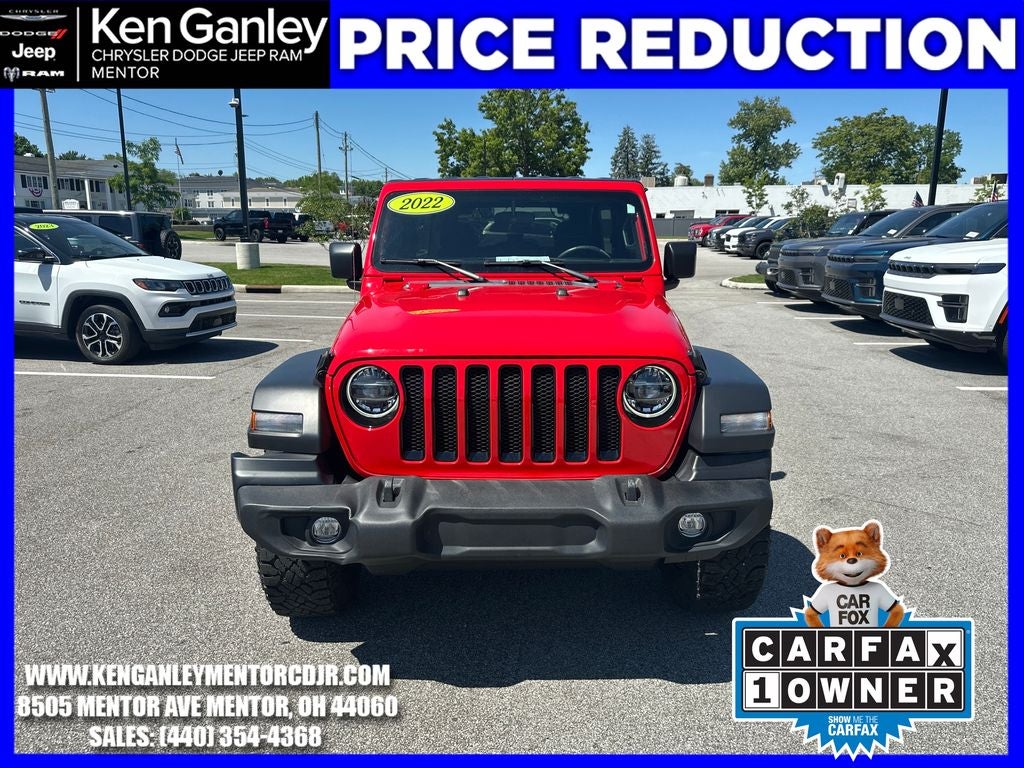 2022 Jeep Wrangler Unlimited Sport Altitude 4x4