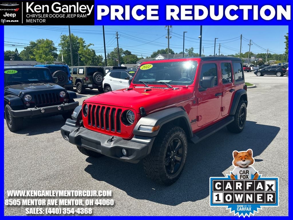 2022 Jeep Wrangler Unlimited Sport Altitude 4x4