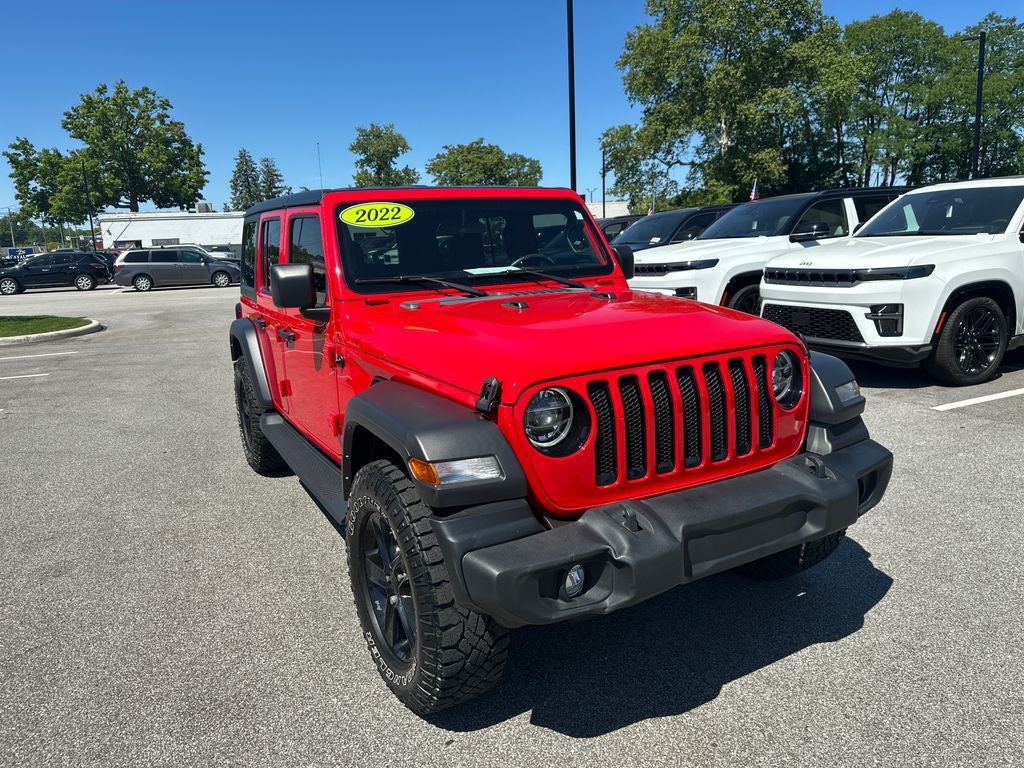 2022 Jeep Wrangler Unlimited Sport Altitude 4x4