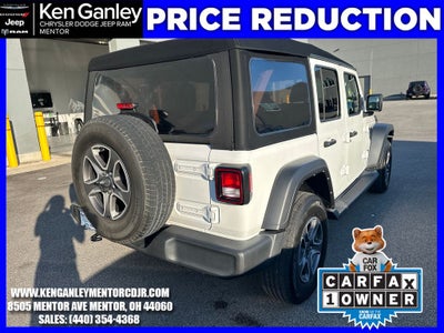 2023 Jeep Wrangler 4-Door Sport S 4x4