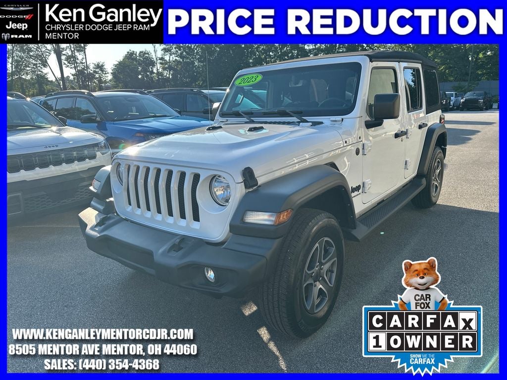 2023 Jeep Wrangler 4-Door Sport S 4x4