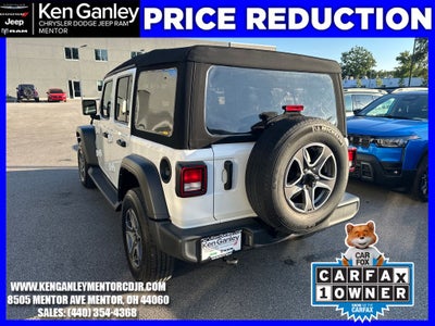 2023 Jeep Wrangler 4-Door Sport S 4x4