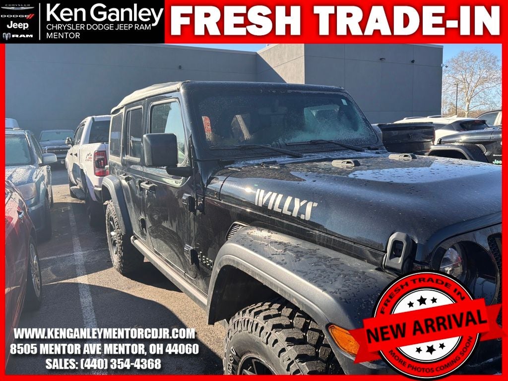 2022 Jeep Wrangler Unlimited Willys 4x4