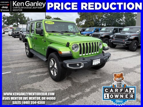 2018 Jeep Wrangler Unlimited Sahara 4x4