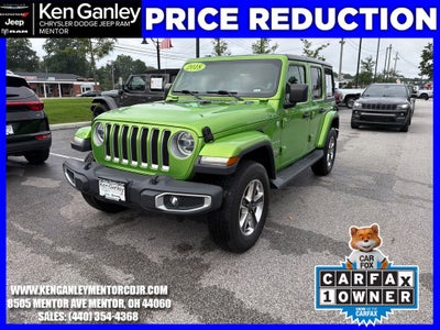 2018 Jeep Wrangler Unlimited Sahara 4x4