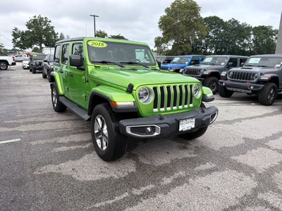 2018 Jeep Wrangler Unlimited Sahara 4x4