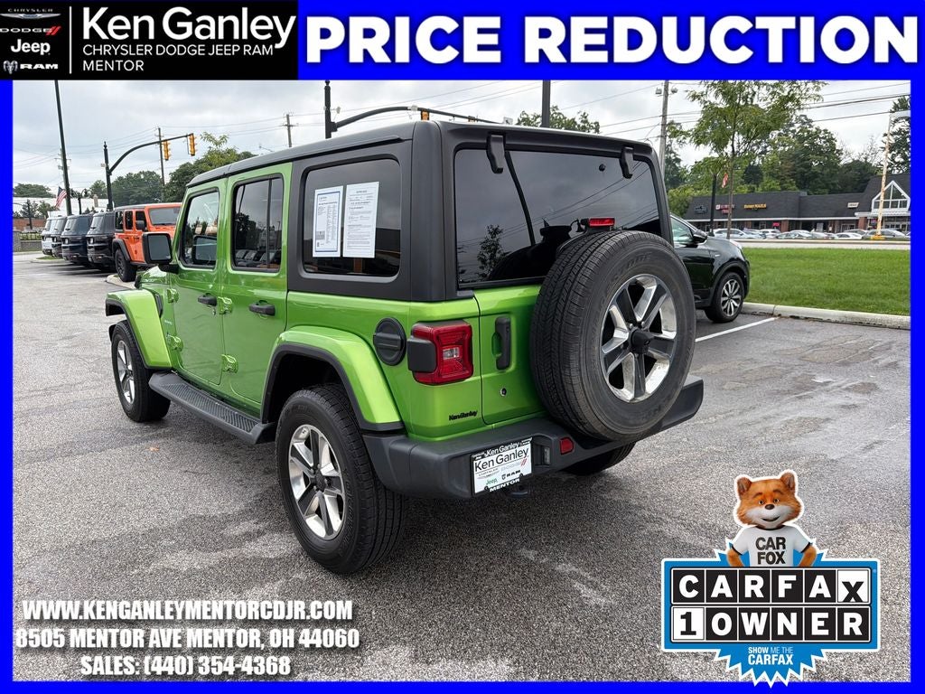 2018 Jeep Wrangler Unlimited Sahara 4x4