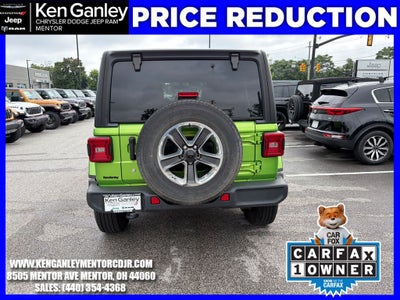 2018 Jeep Wrangler Unlimited Sahara 4x4