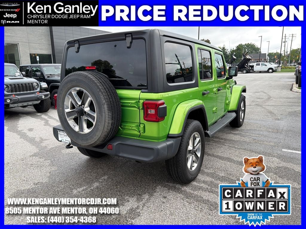 2018 Jeep Wrangler Unlimited Sahara 4x4