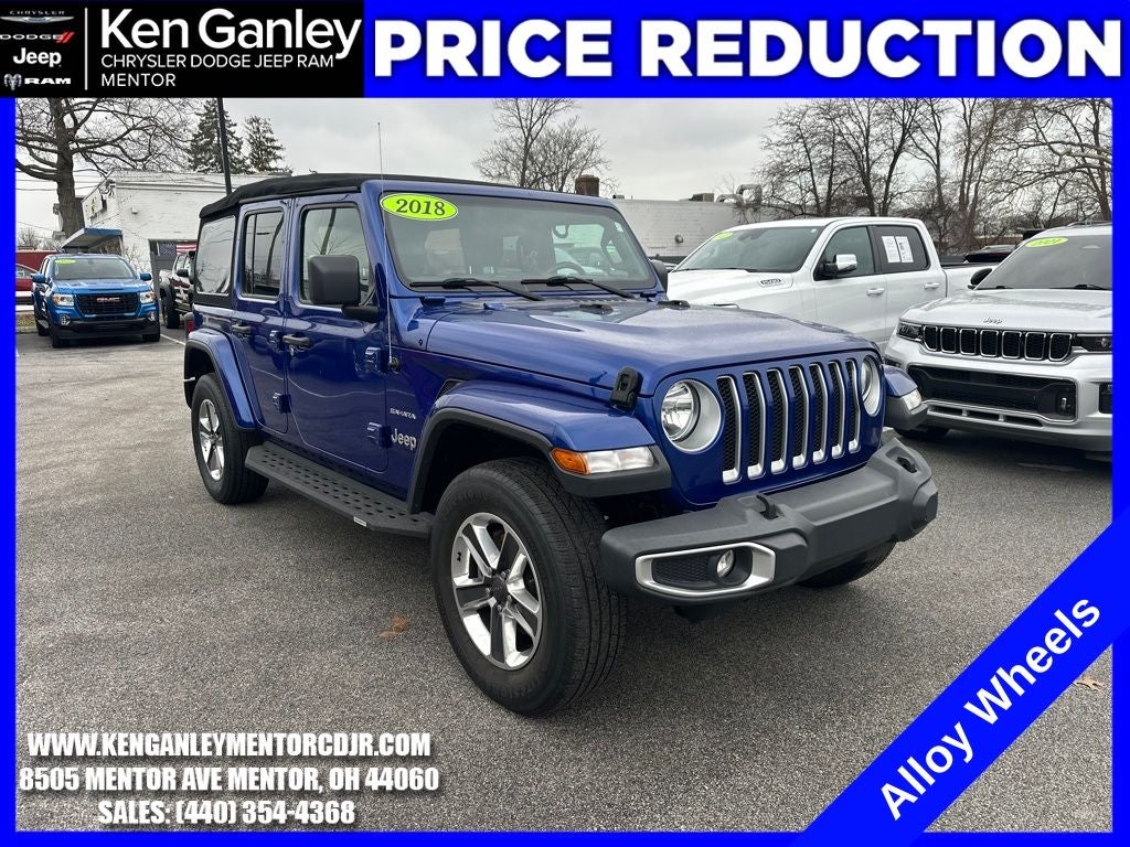 2018 Jeep Wrangler Unlimited Sahara 4x4