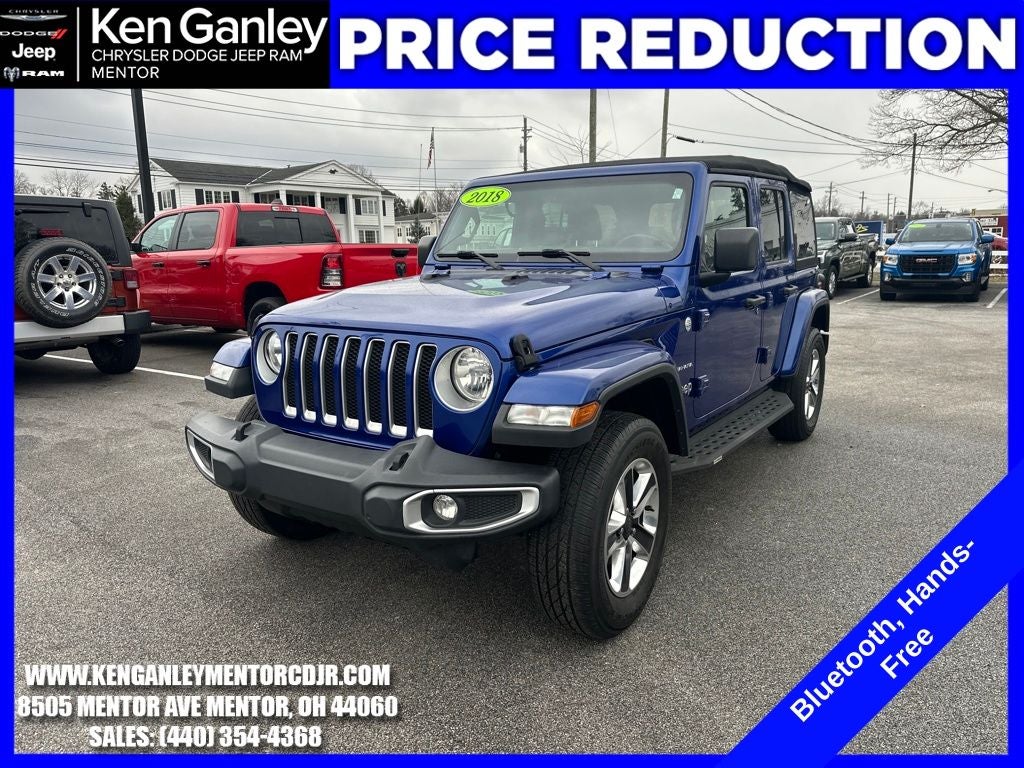 2018 Jeep Wrangler Unlimited Sahara 4x4