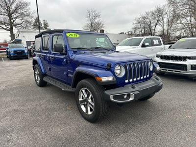 2018 Jeep Wrangler Unlimited Sahara 4x4