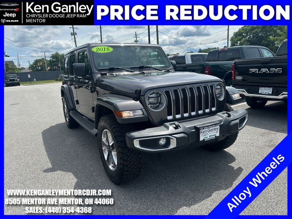 2018 Jeep Wrangler Unlimited Sahara