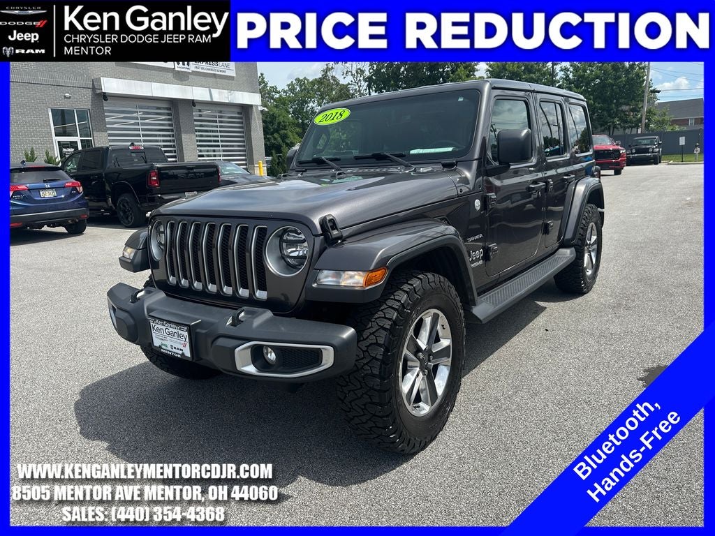2018 Jeep Wrangler Unlimited Sahara