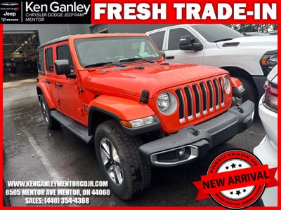2018 Jeep Wrangler Unlimited Sahara 4x4