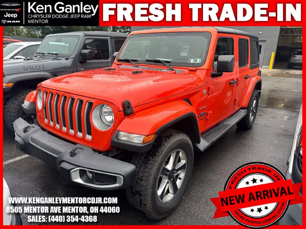 2018 Jeep Wrangler Unlimited Sahara 4x4