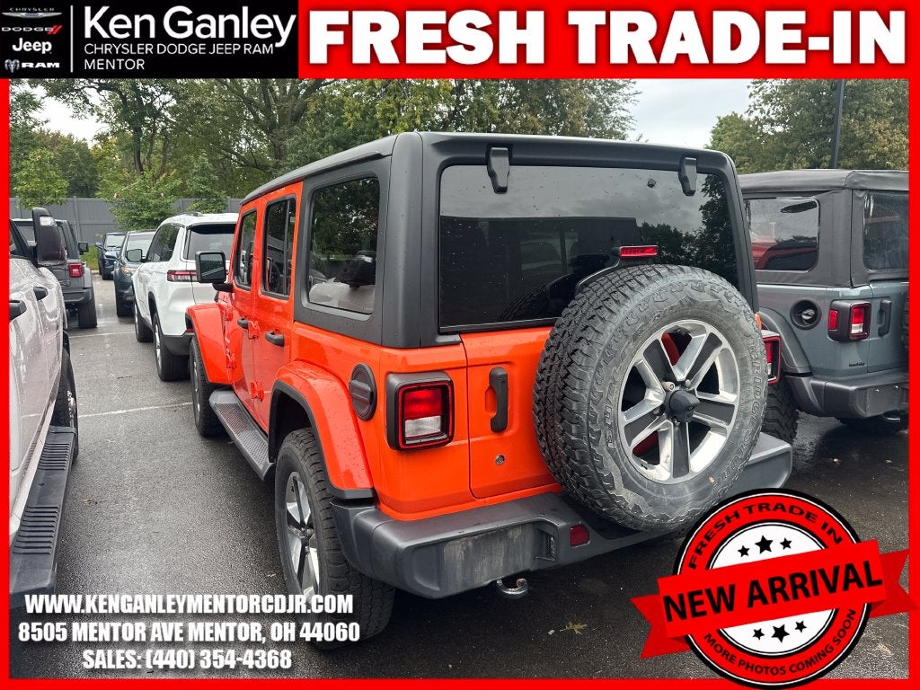 2018 Jeep Wrangler Unlimited Sahara 4x4