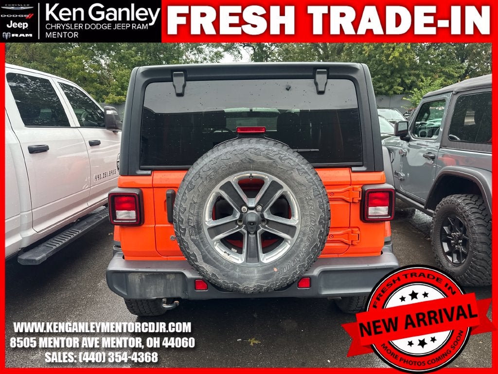 2018 Jeep Wrangler Unlimited Sahara 4x4